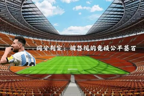 同分判定：被忽视的竞技公平基石